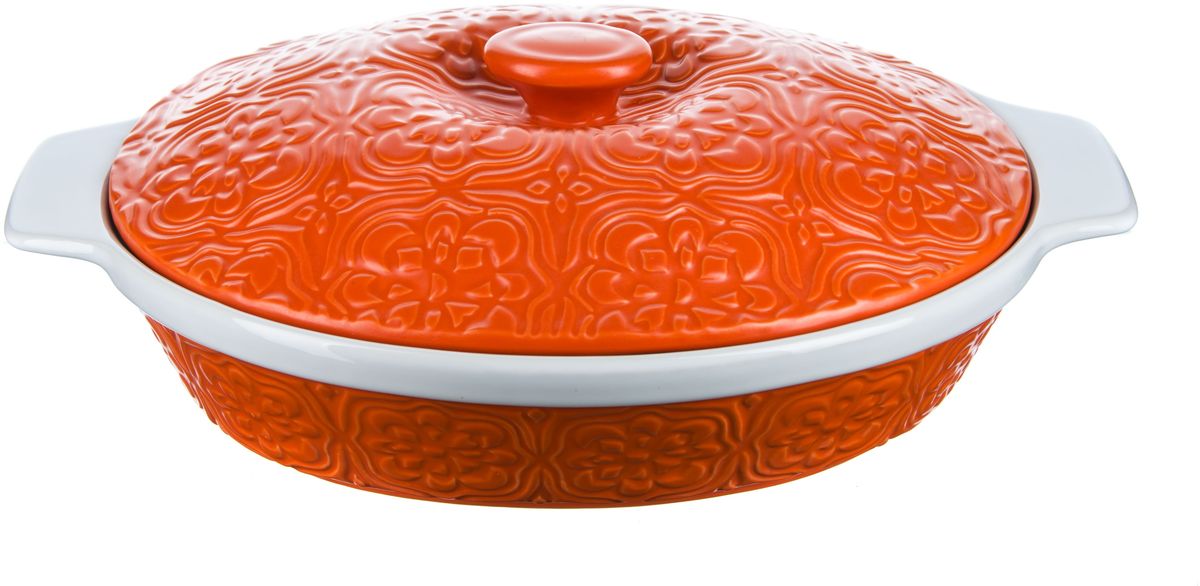 Форма для запекания Elff Decor с крышкой, овальная, цвет: оранжевый, 2,2 л94672 Форма для запекания Elff Decor с крышкой, овальная, цвет: оранжевый, 2,2 л94672Форма для запекания с крышкой Изготовлена из жаропрочной керамики Размер: 23,5 см х 29,5 см х 7,5 см Объем-2,2 л