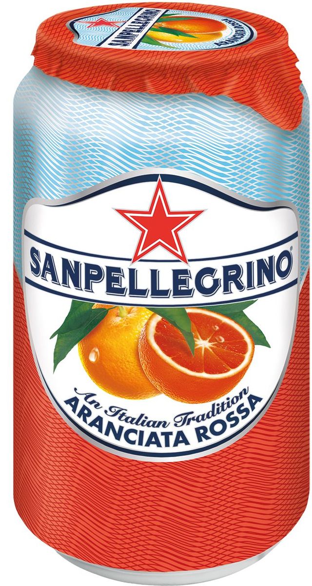 San Pellegrino Напиток сокосодержащий со вкусом красного апельсина, 0,33 л0120710 San Pellegrino Напиток сокосодержащий со вкусом красного апельсина, 0,33 л0120710Фруктовый напиток San Pellegrino - знаменитый во всем мире освежающий газированный напиток с соком фруктов, производится с 1930х годов в Италии. Напиток содержит натуральный сок сочных и спелых сицилийских фруктов, собранных вручную, а низкое содержание углеводов и сахара делает напиток San Pellegrino доступным даже для тех, кто придерживается диеты. Основой для создания напитка служит минеральная вода, баланс между нежными пузырьками и ароматом придает напитку неповторимый вкус. Фруктовые напитки San Pellegrino отлично утоляют жажду и являются прекрасным дополнением к ежедневным трапезам. Согретые теплым итальянским солнцем фрукты дарят вам всю свою свежесть и аромат круглый год! 100% натуральные ингредиентыФрукты с острова СицилияОснова – минеральная водаСостав: вода, восстановленный апельсиновый сок (17%), сахар, восстановленный сок красного апельсина (3%), диоксид углерода, натуральные ароматизаторы, красители (антоцианы, экстракт паприки), регулятор кислотности (лимонная кислота). Без красителей и ароматизаторов.Пониженное содержание сахараНатуральный вкус и аромат.Энергетическая ценность 175 kJ/кДж - 41 Kcal/ккал. После вскрытия упаковки хранению не подлежит.