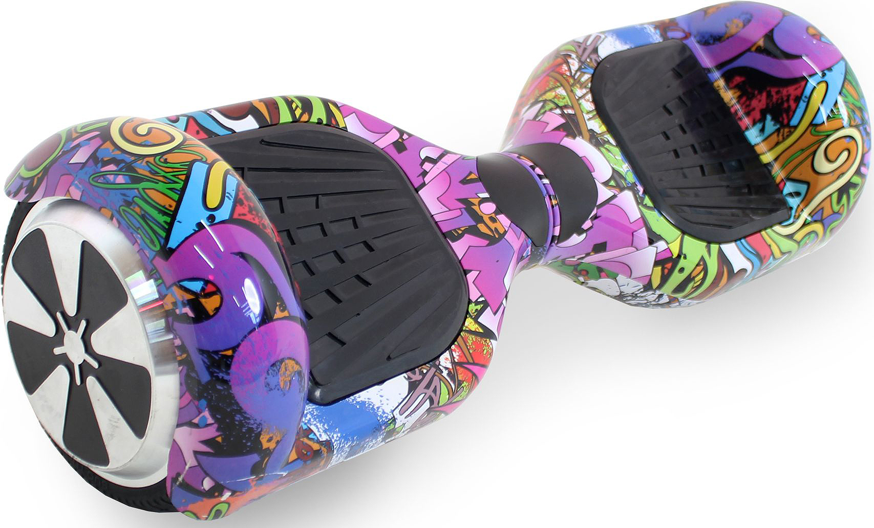 Гироскутер Hoverbot A-3 Light, цвет: Purple Multicolor (пурпурный, мультиколор)AIRWHEEL X8-170WH-WHITE Гироскутер Hoverbot A-3 Light, цвет: Purple Multicolor (пурпурный, мультиколор)AIRWHEEL X8-170WH-WHITEГироскутер Hoverbot А-3 Light это абсолютно новое и самое современное устройство в классе 6,5 колёс. Данный гаджет оснащен очень мощным мотором и высокочувствительными датчиками. Такое сочетание характеристик дало возможность вашему А-3 Light шустро ездить по дорогам даже при максимальной нагрузке 120 кг. При производстве мы используем только самые качественные комплектующие известных производителей. Светящиеся габаритные огни сделают Вас ярче всех, а также выделят в любой тусовке!!! Так же гироскутер оснащен Bluetooth технологией и очень хорошей колонкой, просто подключите ваш гаджет к устройству и наслаждайтесь любимой музыкой на полную мощность!!! Такая модель как Hoverbot А-3 Light идеально подойдёт как для профессионалов, так и для начинающих райдеров. В комплекте идет сумка для переноски устройства и имеется пульт управления, для более удобного использования. Теперь вы всегда будете ярко выделяться на гироскутере Hoverbot А-3 Light, и наслаждаться любимой музыкой в дороге.