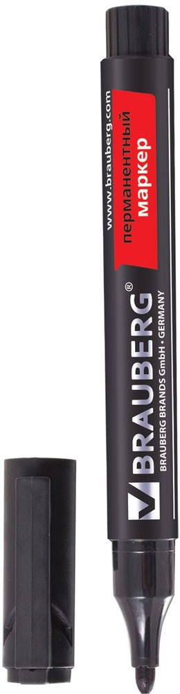 Brauberg Маркер перманентный Energy цвет черныйSMA510-V8-ET Brauberg Маркер перманентный Energy цвет черныйSMA510-V8-ETЦвет наконечника колпачка соответствует цвету чернил. Фетровый наконечник обладает повышенной износостойкостью и обеспечивает экономный расход чернил. Отличается продленной линией письма. Ширина линии письма - 3 мм. Круглый наконечник. Цвет - черный. Яркие, светоустойчивые чернила. Предназначен для письма на любой поверхности. Нестираемый.