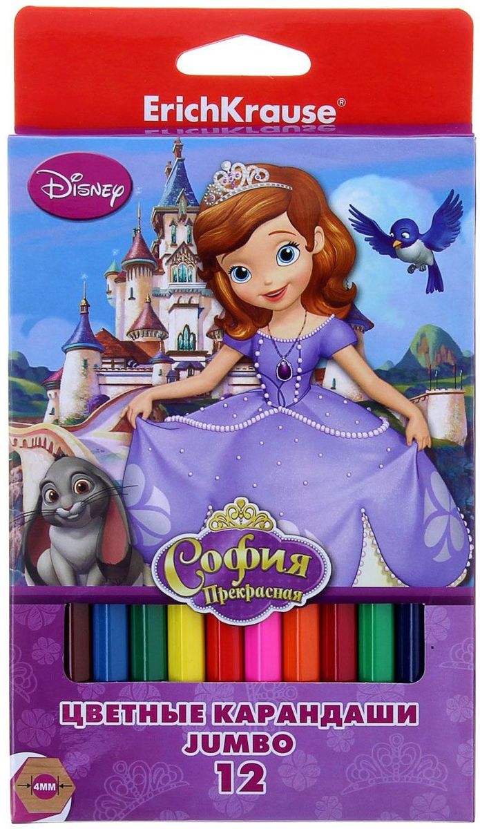 Disney Набор карандашей Принцесса София 12 цветовPP-220 Disney Набор карандашей Принцесса София 12 цветовPP-220Изделия данной категории необходимы любому человеку независимо от рода его деятельности. У нас представлен широкий ассортимент товаров для учеников, студентов, офисных сотрудников и руководителей, а также товары для творчества.