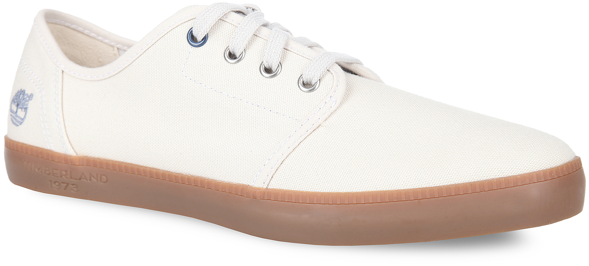 КедыTBLA14WEM КедыTBLA14WEMМодные мужские кеды Newport Bay Canvas Plain Toe Oxford от Timberland заинтересуют вас своим дизайном с первого взгляда! Модель изготовлена из прочного текстиля и оформлена на задней поверхности вышитым логотипом бренда. Шнуровка прочно зафиксирует обувь на вашей ноге. Стелька из материала EVA с текстильной поверхностью обеспечивает комфорт и амортизацию при движении. Рифление на подошве гарантирует идеальное сцепление с поверхностью. Стильные кеды займут достойное место в вашем гардеробе.