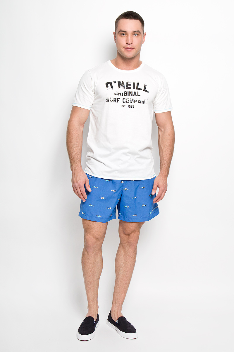 Футболка601710-1031 Футболка601710-1031Стильная мужская футболка ONeill, выполненная из высококачественного полиэстера с добавлением хлопка, обладает высокой воздухопроницаемостью и гигроскопичностью, позволяет коже дышать. Такая футболка великолепно подойдет как для повседневной носки, так и для спортивных занятий, она быстро сохнет и отводит влагу от тела, позволяя коже оставаться сухой. Модель с короткими рукавами и круглым вырезом горловины - идеальный вариант для создания модного современного образа. Футболка оформлена принтом с логотипом ONeill. Такая модель подарит вам комфорт в течение всего дня и послужит замечательным дополнением к вашему гардеробу.