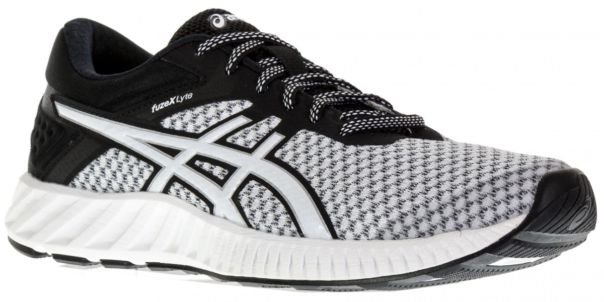 Кроссовки для бега женские Asics Fuzex Lyte 2, цвет: светло-серый, черный. T769N-0190. Размер 10H (41)T769N-0190 Кроссовки для бега женские Asics Fuzex Lyte 2, цвет: светло-серый, черный. T769N-0190. Размер 10H (41)T769N-0190Asics Fuzex Lyte 2 – это оптимальное сочетание легкости и удобства с амортизацией. Эти многофункциональные кроссовки можно использовать в качестве удобного повседневного варианта для тех, кто ведет активный образ жизни, поскольку кроссовки обеспечат дополнительную поддержку стопы. Они отлично подходят и для коротких пробежек, и для продолжительных забегов. В этих беговых кроссовках используется уникальная технология fuzeGEL, представляющая собой сочетание двух революционных технологий – свойств геля Asics GEL и подошвы из сверхлегкой пены. В результате получились облегченные кроссовки, в которых проще бежать, и которые при этом обеспечивают оптимальную амортизацию. У кроссовок fuzeX 2 менее высокий подъем стопы, что означает, что они предлагают непревзойденную систему реагирования на каждое движение, а это, в свою очередь, позволяет лучше чувствовать землю под ногами.