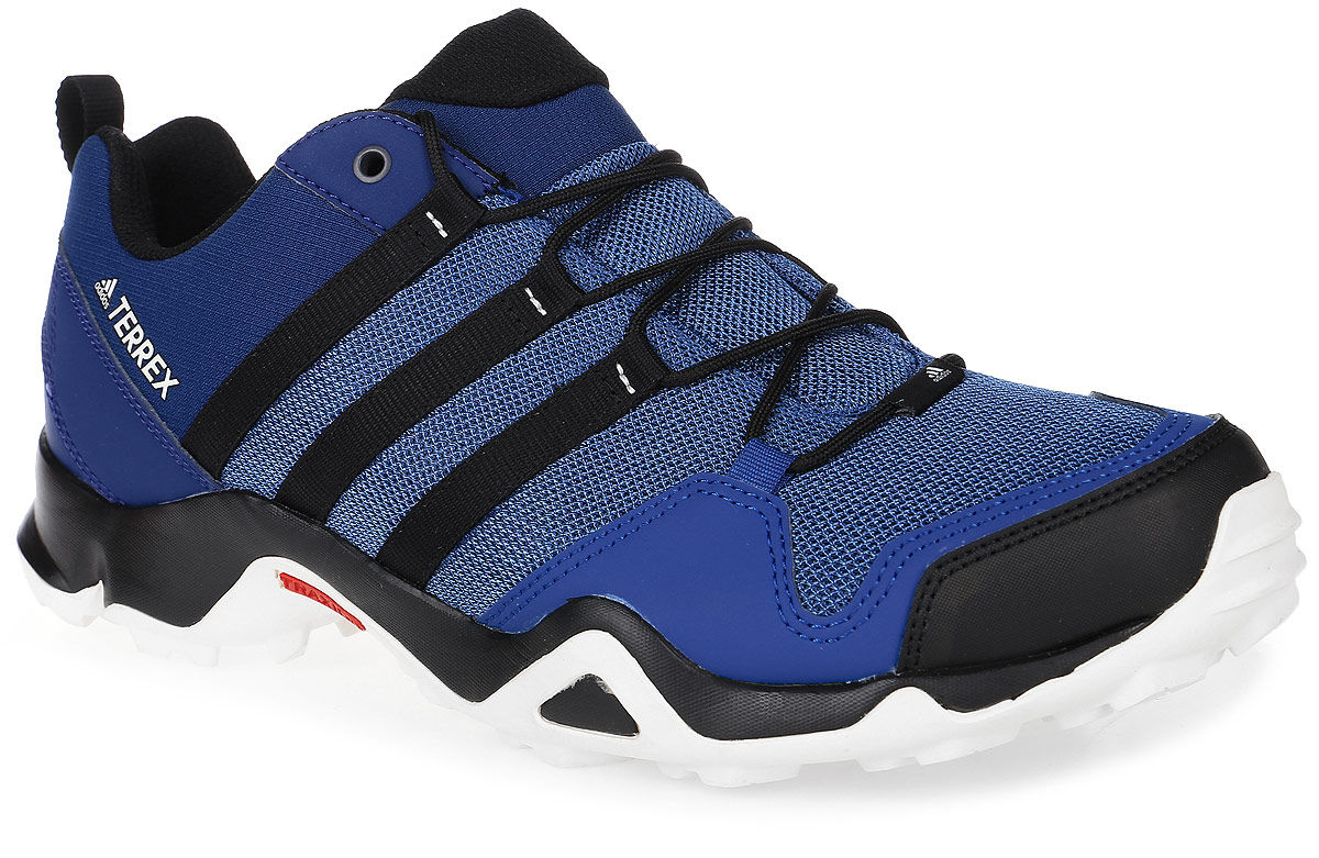 Кроссовки мужские трекинговые adidas Terrex Ax2R, цвет: темно-синий, синий, черный. BB1980. Размер 9,5 (42,5)BB1980 Кроссовки мужские трекинговые adidas Terrex Ax2R, цвет: темно-синий, синий, черный. BB1980. Размер 9,5 (42,5)BB1980Мужские трекинговые кроссовки adidas Terrex Ax2R выполнены из текстиля и искусственной кожи. Модель оформлена фирменными нашивками и принтом. Шнурки надежно зафиксируют модель на ноге. Ярлычок на заднике упростит надевание модели. Внутренняя поверхность из сетчатого текстиля комфортна при движении. Стелька выполнена из легкого ЭВА-материала с поверхностью из текстиля.Подошва изготовлена из высококачественной резины и дополнена протектором.