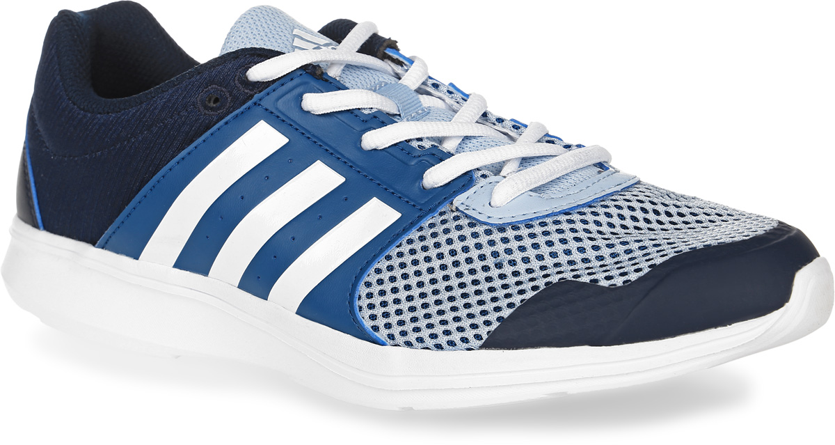 КроссовкиBB1523 КроссовкиBB1523Женские кроссовки для фитнеса adidas Essential Fun II, выполненные из сетчатого текстиля и искусственной кожи, оформлены фирменным тиснением. Шнурки надежно зафиксируют модель на ноге. Внутренняя поверхность из сетчатого текстиля комфортна при движении. Стелька выполнена из легкого ЭВА-материала с поверхностью из текстиля. Подошва изготовлена из высококачественной легкой резины, которая обеспечит отличную амортизацию. Поверхность подошвы дополнена рельефным рисунком.