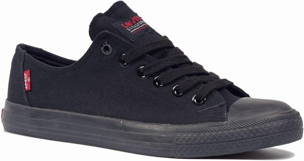 Кеды мужские Levis® Tracker Low, цвет: черный. 226273/733-60. Размер 44226273/733-60 Кеды мужские Levis® Tracker Low, цвет: черный. 226273/733-60. Размер 44226273/733-60Мужские кеды Levis® Tracker Low выполнены из канваса. Подъем оформлен классической плоской шнуровкой и дополнен металлическими люверсами. Модель дополнена логотипом бренда. Подкладка и стелька изготовлены из текстиля. Резиновая подошва оснащена рифлением.