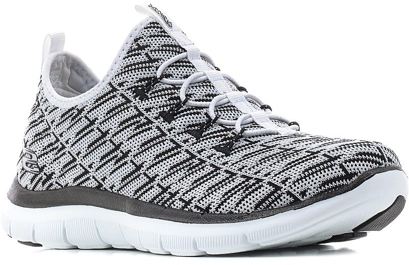 Кроссовки12765-NVGR Кроссовки12765-NVGRСтильные легкие женские кроссовки Skechers подходят как для занятий спортом, так и для повседневных прогулок. Верх модели выполнен из дышащего текстиля. Эластичная шнуровка надежно зафиксирует модель на стопе. Внутренняя отделка исполнена из мягкого текстиля. Гибкая анатомическая подошва имеет рельефный протектор, который обеспечивает надежное сцепление с поверхностью. В таких кроссовках вашим ногам будет комфортно и уютно. Они подчеркнут ваш стиль и индивидуальность!