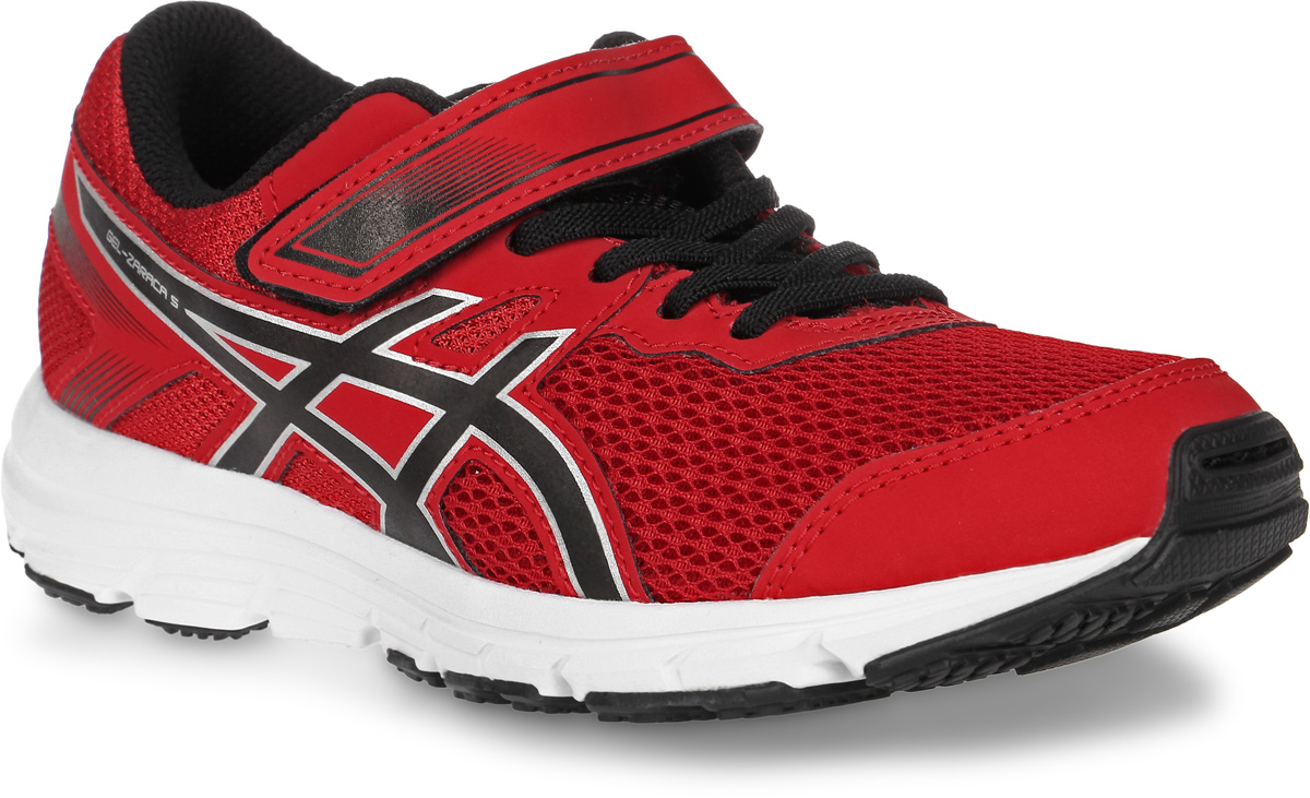 Кроссовки детские Asics Gel-Zaraca 5 Ps, цвет: красный. C636N-2390. Размер 2 (32)C636N-2390 Кроссовки детские Asics Gel-Zaraca 5 Ps, цвет: красный. C636N-2390. Размер 2 (32)C636N-2390Детские беговые кроссовки, легкие словно пушинка, — отличный вариант для спортплощадки, школы и встреч с друзьями. Невероятно легкие детские кроссовк иAsics Gel-Zaraca 5 Ps дарят ребенку возможность быть настолько активным, насколько ему этого хочется. Подчеркнуто минималистский дизайн сочетается с низким профилем с амортизацией для естественного бега. Серия гибкой обуви Zaraca выдержала испытание временем. Естественные движения ног в легкой и удобной обуви. Поддержка каждого шага благодаря амортизации GEL в задней части подошвы.