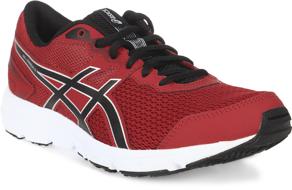 Кроссовки детские Asics Gel-Zaraca 5 Gs, цвет: красный. C635N-2390. Размер 4 (34,5)C635N-2390 Кроссовки детские Asics Gel-Zaraca 5 Gs, цвет: красный. C635N-2390. Размер 4 (34,5)C635N-2390Детские беговые кроссовки, легкие словно пушинка, — отличный вариант для спортплощадки, школы и встреч с друзьями. Невероятно легкие детские кроссовки Gel-Zaraca 5 дарят ребенку возможность быть настолько активным, насколько ему этого хочется. Подчеркнуто минималистский дизайн сочетается с низким профилем с амортизацией для естественного бега. Серия гибкой обуви Zaraca выдержала испытание временем. Естественные движения ног в легкой и удобной обуви. Поддержка каждого шага благодаря амортизации GEL в задней части подошвы.