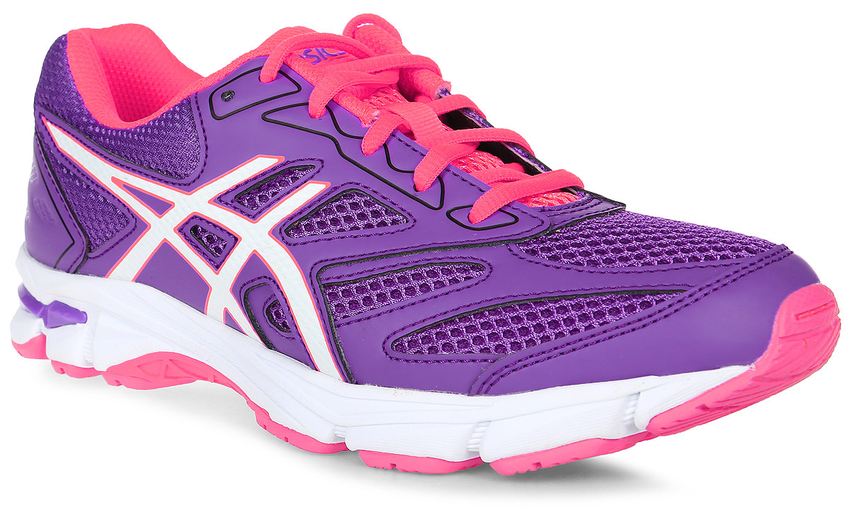 Кроссовки детские Asics Gel-Pulse 8 Gs, цвет: фиолетовый. C625N-3601. Размер 1 (31)C625N-3601 Кроссовки детские Asics Gel-Pulse 8 Gs, цвет: фиолетовый. C625N-3601. Размер 1 (31)C625N-3601Легкие и прочные детские кроссовки Asics Gel-Pulse 8 Gs готовы ко всему - будь то пробежки или игры на площадке. Эта модель идеально подходит для детей: прочность гарантируют износостойкая подошва и высококачественный материал средней подошвы. Верхний слой, особо прочные вставки и износостойкий носок не пострадают от бурной деятельности ребенка. Комфорт благодаря амортизации GEL. Скорость благодаря легкости модели, которая не ощущается на ноге. Видимость в темноте благодаря светоотражающему принту 3M на пятке.