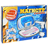 Игровая приставка Магистр Гений (8 bit)KF6-00012 Игровая приставка Магистр Гений (8 bit)KF6-00012Новое поколение клавиатурных 8-ми битных приставок семейства Магистр от NewGame. Расширенная комплектация, суперсовременный дизайн консоли и внешних устройств, а также высокое качество сделали эти приставки лидерами своего класса. Приставка Магистр Гений это обучающий 8-ми разрядный компьютер и полноценная 8-ми разрядная игровая приставка в одном корпусе. С помощью приставки Магистр Гений ты сможешь не только освоить азы английского языка, научиться быстро печатать, поупражняться в математике, составить собственную программу на языке программирования Бейсик, но и отдохнуть, играя в многочисленные игры стандарта Nintendo 8-bit, среди которых обязательно будут твои любимые. В комплекте приставки Магистр Гений помимо современных эргономичных и тщательно откалиброванных джойстиков, светового пистолета нового образца, также присутствует манипулятор мышь, который позволит тебе с легкостью управлять операционной системой приставки. Приставка...