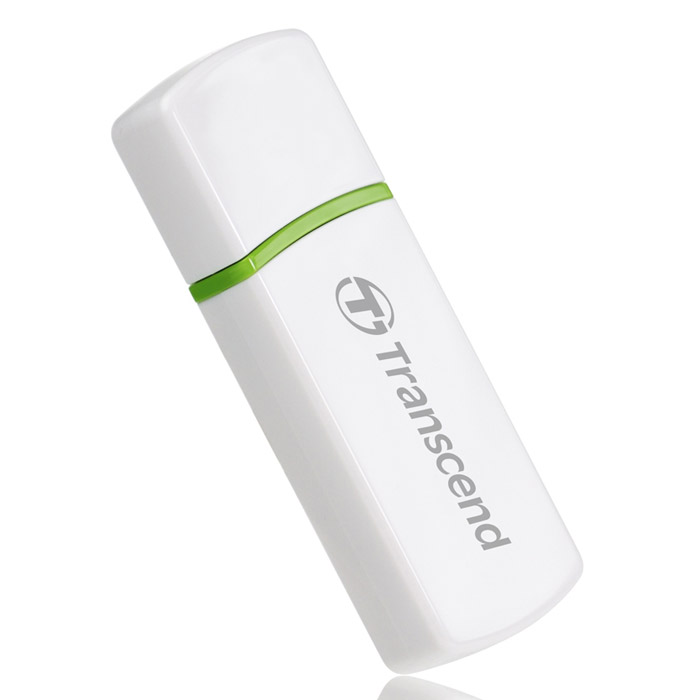 Transcend P5, White КардридерTS-RDP5W Transcend P5, White КардридерTS-RDP5WКомпактный картридер Transcend P5 оснащен встроенным USB2.0 интерфейсом Plug and Play, что обеспечит быструю и удобную передачу данных.Полная совместимость с высокоскоростным интерфейсом USB 2.0Питание от USB, нет необходимости во внешнем адаптереLED индикатор статуса передачи данныхПри использовании адаптера устройство совместимо с картами памяти: miniSD, miniSDHC, MMCmicro