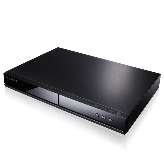Samsung DVD-E350DVD-E350 Samsung DVD-E350DVD-E350Плеер DVD Samsung DVD-E350. Царапины, пятна или эффект линзы не помешают комфортному просмотру Ни царапины, ни отпечатки пальцев не смогут помешать комфортному просмотру, решение Disc Recovery от Samsung автоматически произведет все необходимые коррективы, чтобы обеспечить кристально чистое изображение, при этом вам даже не придется вставать с дивана. А технология Rolling Actuator гарантирует, что волнистая или выпуклая поверхность диска больше никогда не испортит вам просмотр. Просто устраивайтесь поудобнее, включайте телевизор, а все остальное-забота Samsung.