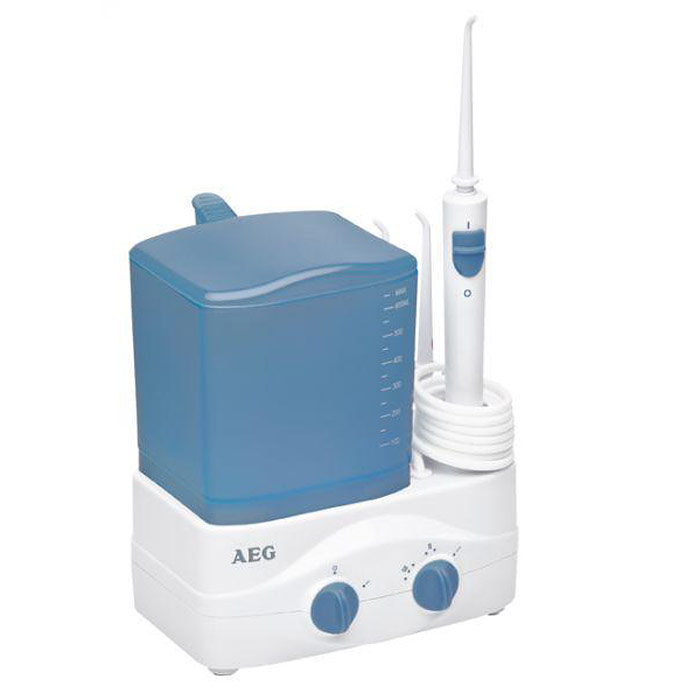 AEG MD 5613, White Blue ирригаторMD 5613 weis-blau AEG MD 5613, White Blue ирригаторMD 5613 weis-blauИрригатор AEG MD 5613 идеален для гигиены полости рта, для очистки и массажа десен.
