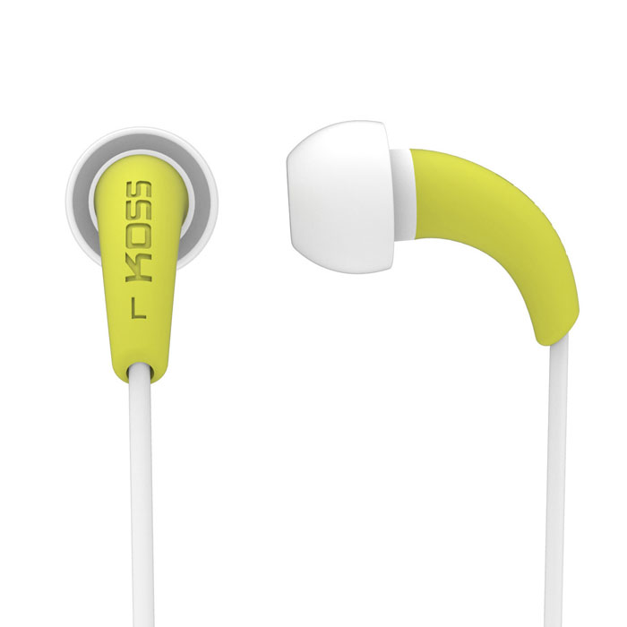 Koss KEB32, Lime наушники15116461 Koss KEB32, Lime наушники15116461KOSS KEB32 – спортивные наушники ярких, сочных цветов, разработанные при сотрудничестве с легендарной Олимпийской чемпионкой Дарой Торрес. Наушники изготовлены из моющегося материала, а прочный материал кабеля гарантирует износостойкость. Благодаря этому модель идеально подходит для занятий спортом. Koss KEB32 ориентированы на женскую аудиторию.