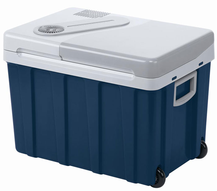MOBICOOL W40 мобильный холодильник 40 лW40 AC/DC MOBICOOL W40 мобильный холодильник 40 лW40 AC/DCТермоэлектрический мобильный холодильник MOBICOOL W40 предназначен для сохранности продуктов питания и напитков в летний зной. Объем этого бытового прибора равен 40 литрам. Сумка холодильник охлаждает до 18°С ниже окружающей температуры. Высота этого бытового прибора позволяет разместить бутылки объемом 2 литра.