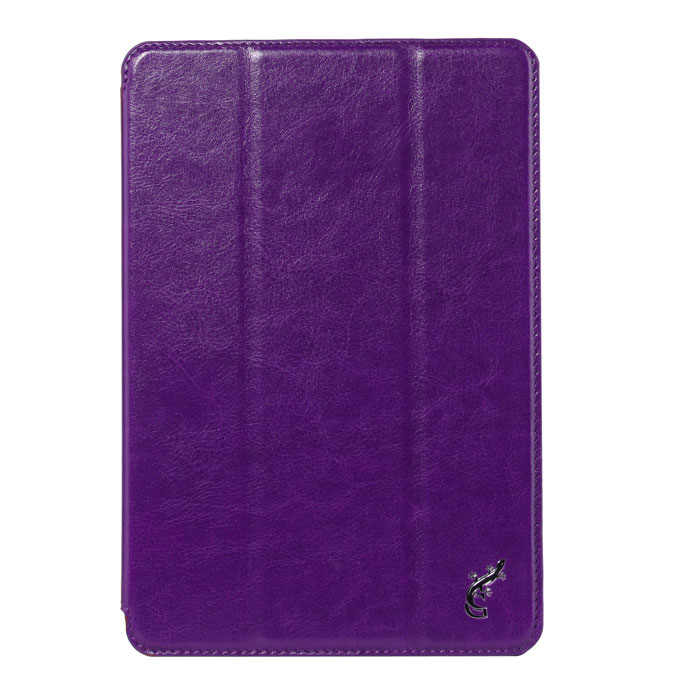G-case Slim Premium чехол для iPad mini, PurpleGG-133 G-case Slim Premium чехол для iPad mini, PurpleGG-133Чехол G-Case Slim Premium для iPad mini имеет незаменимую функцию подставки, теперь просмотр видео или набор текста будут доставлять вам только удовольствие. Встроенные в переднюю крышку магниты позволят экономить заряд батареи, так как при закрывании крышки они вводят планшет в режим сна. Не нужно беспокоиться выключили ли iPad mini или нет, G-case все сделает за вас. Но основная задача чехла G-case - это защита гаджета от всевозможных повреждений и даже падения, сколов, царапин, пыли. На внутренней поверхности мягкая ткань, поддерживающая экран устройства в чистоте. G-case сохранит iPad в надлежащем состоянии весь срок службы.