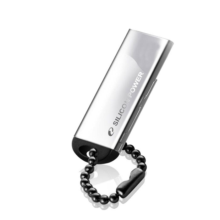 Silicon Power Touch 830 8GB, Silver USB-флэш накопительSP008GBUF2830V1S Silicon Power Touch 830 8GB, Silver USB-флэш накопительSP008GBUF2830V1SUSB-накопитель Silicon Power Touch 830. Североевропейский дизайн: Дизайн Touch 830 отличают серебристо-ледяной корпус, естественный вид и простота. Корпус из нержавеющей стали: Надежная конструкция корпуса, выполненного из нержавеющей стали. Водо- и пыленепроницаемый, стойкий к вибрации: С применением технологии COB (Chip On Board) Touch 830 от Silicon Power водо- и пыленепроницаем.
