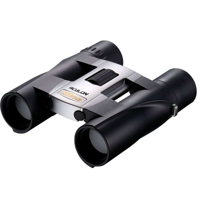 Nikon Aculon A30 10x25, Silver бинокльBAA808SB Nikon Aculon A30 10x25, Silver бинокльBAA808SBВсе модели серии Nikon Aculon A30 отличаются эргономичным современным дизайном, прочным резиновым покрытием корпуса, использованием качественной просветлённой оптики из экологически чистого стекла. Бинокль Nikon Aculon A30 10x25понравится всем, кто любит наблюдать за миром живой природы, поведением животных и птиц в естественной среде, пригодится как туристам и путешественникам, так и поклонникам большого спорта. Прибор фокусируется на объектах на расстоянии от 3 м, благодаря чему его можно использовать не только на открытых пространствах, но и в больших помещениях. Основные характеристики бинокля Nikon Aculon A30 10x25 (silver) Лёгкий (вес 275 г) и компактный (122х115х42 мм) обрезиненный корпус Увеличение 10х, диапазон фокусировки - от 3 м Экологически чистое стекло, Roof призмы, линзы с многослойным просветляющим покрытием Центральная фокусировка, регулировка межзрачкового расстояния (56…72 мм), поворотно-выдвижные наглазники Конструктивные...