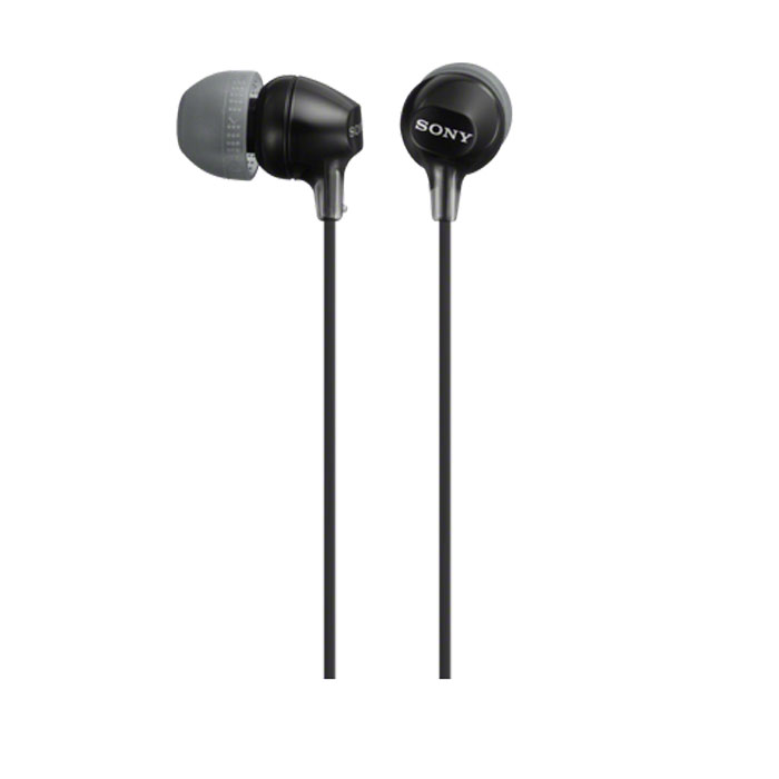 Sony MDR-EX15LPB, Black наушникиMDR-EX15LPB Sony MDR-EX15LPB, Black наушникиMDR-EX15LPBУдобные силиконовые наушники-вкладыши Sony MDR-EX15LP прочно держатся на ушах. Небольшая масса позволяет носить устройство с собой. Наушники имеют несколько стильных цветовых решений, подберите к цвету вашего плеера или просто выберите любимый оттенок. Неодимовые мембраны диаметром 9 мм обеспечивают мощное, сбалансированное звучание. Удобная посадка обеспечивает долгое, комфортное ношение. Качественные динамики передают чистый звук с выразительными низами и звонкими верхами. Sony MDR-EX15LPB отлично подходят как для прослушивания музыки всех жанров, радио, так и для просмотра видеороликов и фильмов. Данная модель совместима с мобильными устройствами, имеющими аудиовыход 3.5 мм.