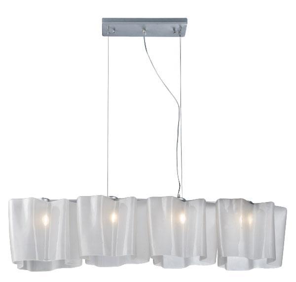 Подвесной светильник ST Luce SL117 503 04SL117.503.04 Подвесной светильник ST Luce SL117 503 04SL117.503.04Светильник (Люстра)от итальянской фабрики ST Luce — синоним непревзойденной роскоши. Данная модель является отличным примером сочетания изысканности и шикарности.Плафон - глянцевый белый с волнистыми полосками.