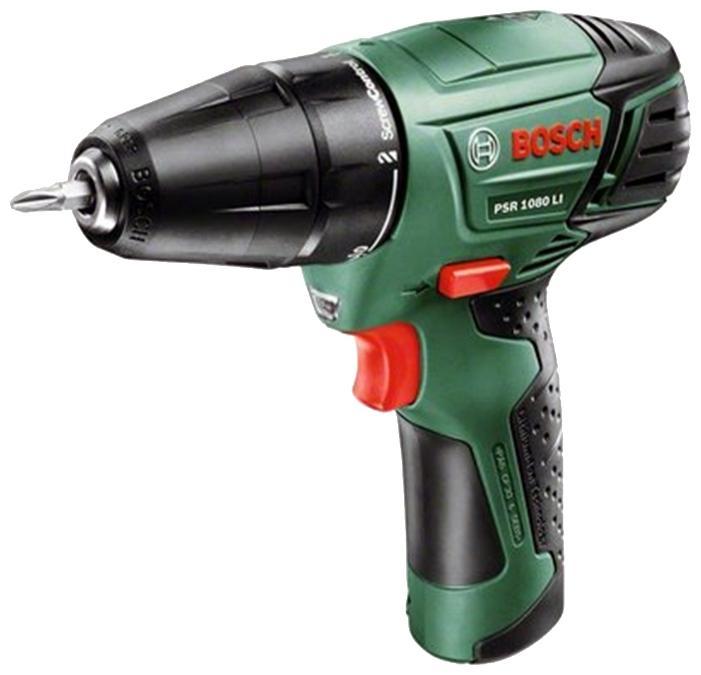 Bosch PSR 1080 Li (0603985020) шуруповертPSR 1080 Li (0603985021) Bosch PSR 1080 Li (0603985020) шуруповертPSR 1080 Li (0603985021)Аккумуляторная дрель-шуруповерт предназначена для сверления отверстий в различных материалах, а также завинчивания и вывинчивания винтов и шурупов при сборочных работах. Благодаря эргономичной рукоятке с резиновой накладкой и малому весу шуруповерт станет незаменимым помощником в быту.