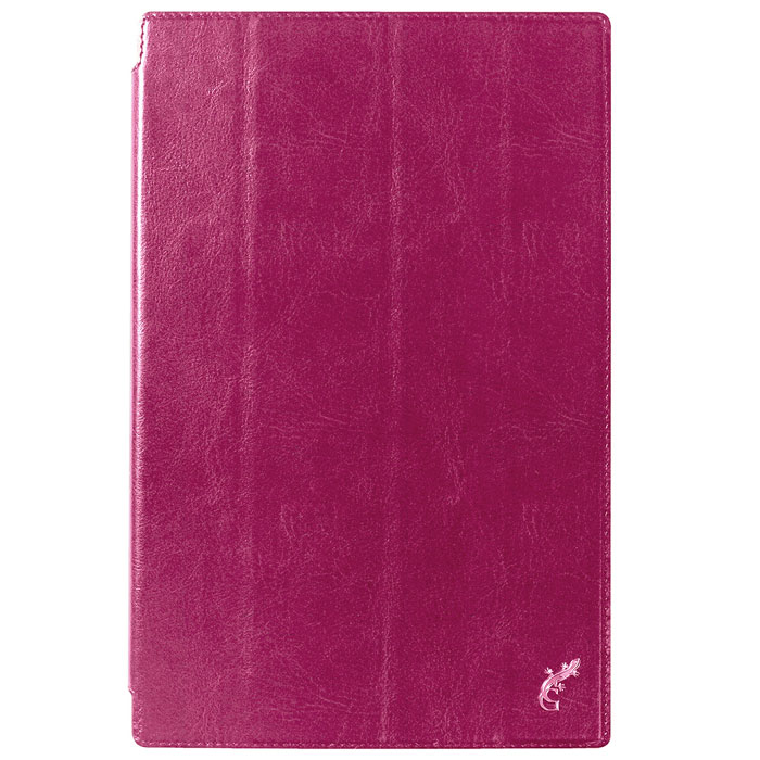 G-case Slim Premium чехол для Sony Xperia Tablet Z2, PinkGG-313 G-case Slim Premium чехол для Sony Xperia Tablet Z2, PinkGG-313Чехол G-case Slim Premium для Sony Xperia Tablet Z2 выполнен из высококачественной кожи и служит для защиты планшета от царапин, пыли и падений, надежно фиксирует ваш гаджет, практически не утолщая его. В чехле G-Case Slim Premium все технические отверстия (под кнопки управления, разъем подключения гарнитуры, камеру) в точности выполнены по размерам и местоположению.