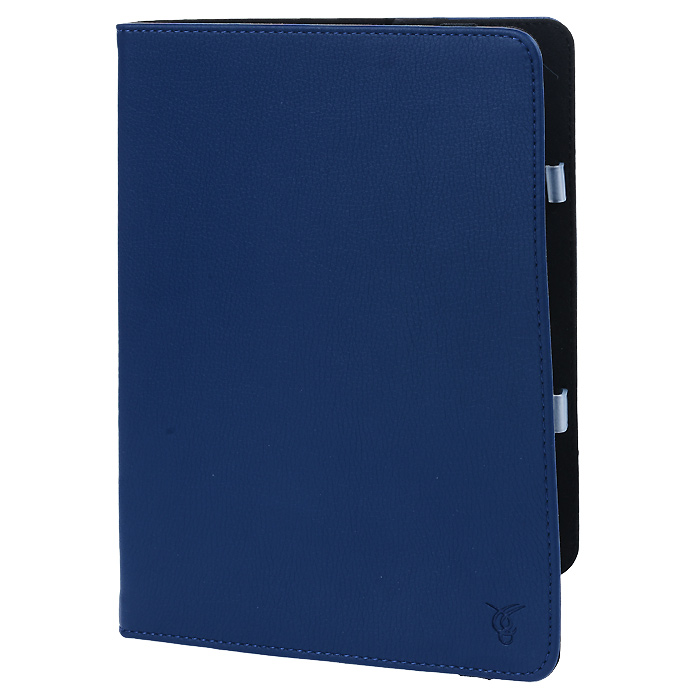Vivacase Challenge кожаный чехол-обложка для Samsung Galaxy Tab 4 10.1, Blue (VSS-STCH10-blue)VSS-STCH10-blue Vivacase Challenge кожаный чехол-обложка для Samsung Galaxy Tab 4 10.1, Blue (VSS-STCH10-blue)VSS-STCH10-blueЧехол Viva Challenge для Samsung Galaxy Tab 4 10.1 - прекрасный выбор для тех, что заботится не только о сохранности своего устройства, но и о стиле. Он изготовлен из качественной искусственной кожи, а мягкая подкладка приятна на ощупь и предотвращает появление царапин на корпусе и дисплее. Крепление HVS (пластиковые уголки) позволяет надежно зафиксировать электронное устройство. Также чехол имеет возможность установки планшета под двумя разными углами для удобного набора текста или просмотра видео. В закрытом положении чехол удерживает широкая резинка черного цвета.