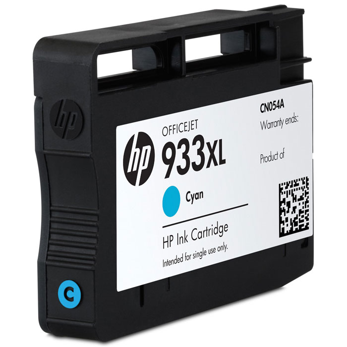 HP CN054AE (933XL), Cyan струйный картриджCN054AE HP CN054AE (933XL), Cyan струйный картриджCN054AEГолубой картридж HP CN054AE (933XL) Officejet обеспечивает высокое качество цветной печати и стабильные