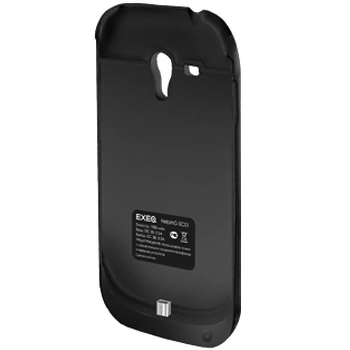EXEQ HelpinG-SC01 чехол-аккумулятор для Samsung Galaxy S3 mini, Black (1900 мАч, клип-кейс)HelpinG-SC01 BL EXEQ HelpinG-SC01 чехол-аккумулятор для Samsung Galaxy S3 mini, Black (1900 мАч, клип-кейс)HelpinG-SC01 BLExeq HelpinG-SС01 – компактный чехол-аккумулятор для Samsung Galaxy S3 Mini. Дополнительный аккумулятор позволит повысить работоспособность вашего смартфона как минимум вдвое. Защитный чехол Exeq HelpinG-SС01 обеспечит надежную защиту смартфона от царапин, острых предметов и прочих внешних воздействий. Компактные размеры чехла и лаконичный дизайн позволят не только удобно и быстро поместить смартфон в чехол, но и совсем незначительно увеличат размеры и вес самого смартфона. Exeq HelpinG-SС01 станет просто великолепным аксессуаром для активных пользователей Samsung Galaxy S3 Mini, а также для тех, кто много времени проводит в дороге или собирается на отдых. Зарядка чехла-аккумулятора происходит от зарядного устройства телефона, при этом аппарат из чехла доставать не нужно. Достаточно просто подсоединить зарядное к чехлу и зарядка начнется автоматически. Для зарядки телефона необходимо подсоединить зарядное устройство к чехлу и нажать на кнопку питания на чехле. Аналогично...