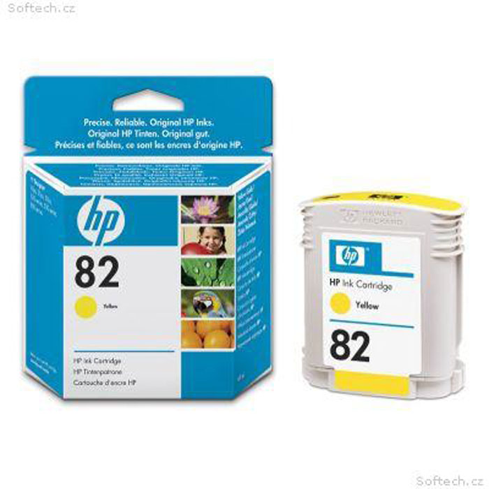 HP C4913A (82), yellowC4913A HP C4913A (82), yellowC4913AКартридж HP C4913A с чернилами для печати ярких цветных документов.