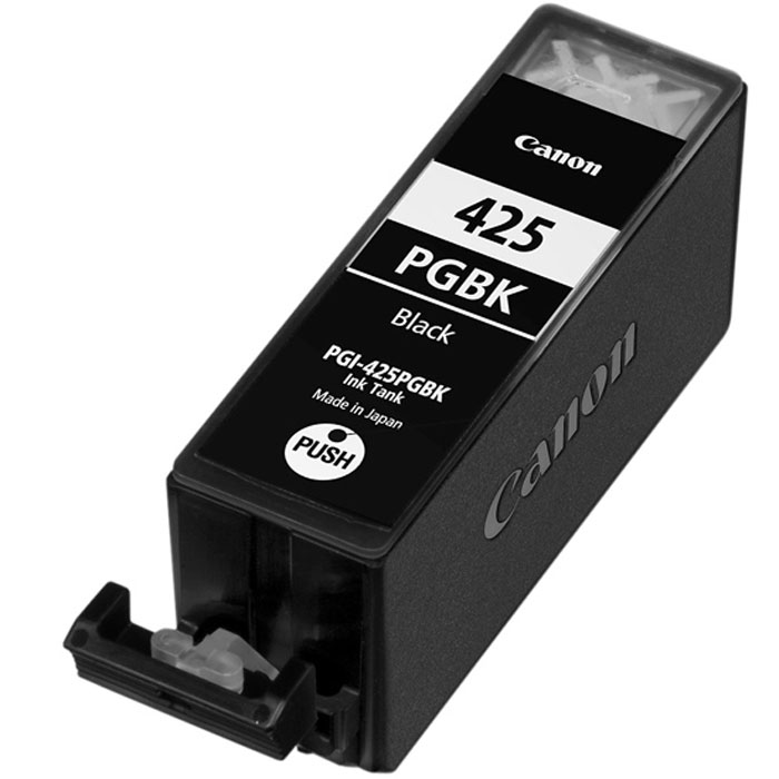 Canon PGI-425PGBK, Black картридж для струйных МФУ/принтеров4532B001 Canon PGI-425PGBK, Black картридж для струйных МФУ/принтеров4532B001Картридж Canon PGI-425PGBK предназначен для струйных принтеров. Данный картридж позволяет отпечатывать документы высокого качества. Картридж отличается большим ресурсом.