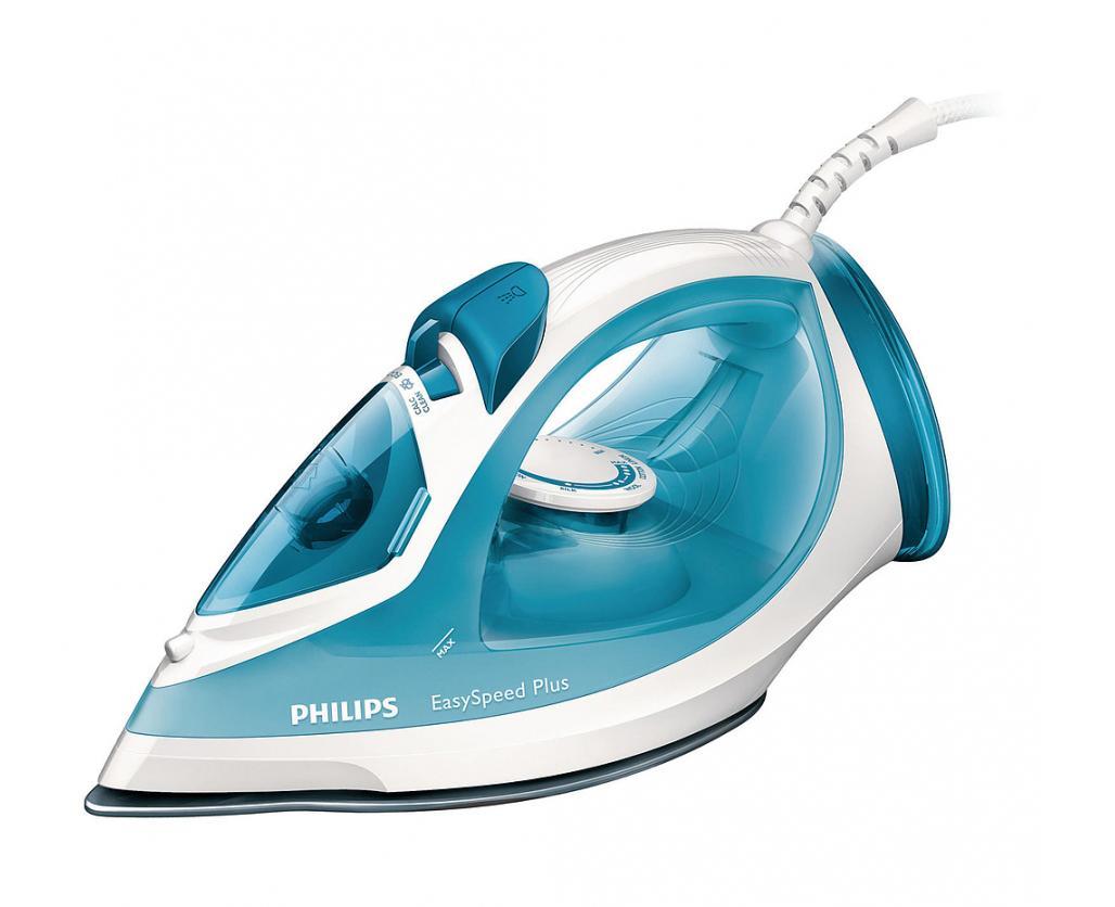 Philips GC2040/70 утюгGC2040/70 Philips GC2040/70 утюгGC2040/70Утюг Philips GC2040/70 ускоряет процесс глажения благодаря равномерному нагреву подошвы, постоянной подаче пара и специальному носику Triple Precision. Мощность до 2100 Вт обеспечивает постоянную высокую подачу пара. Паровой удар до 100 г для быстрого разглаживания даже самых жестких складок. Постоянная подача пара до 30 г/мин для лучшего разглаживания складок. Подошва этого утюга Philips имеет специальное антипригарное покрытие для превосходного скольжения по ткани. Благодаря функции вертикального отпаривания утюг Philips позволяет разглаживать складки на одежде, висящей на плечиках. Ползунок очистки от накипи упрощает удаление накипи из утюга. Для максимальной эффективности работы утюга Philips необходимо проводить очистку от накипи 1 раз в месяц. Система капля-стоп предотвращает протекание воды на одежду Противокапельная система позволяет гладить деликатные ткани при низкой...