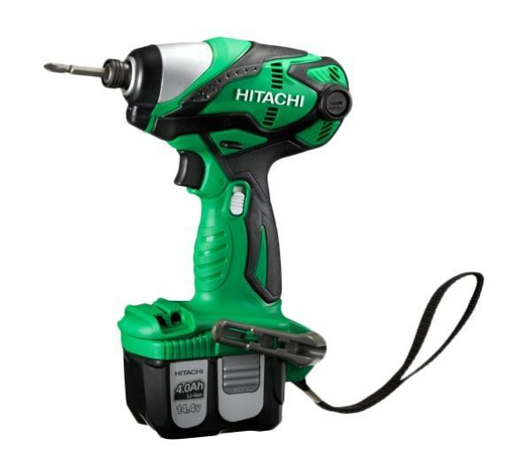 Шуруповерт аккумуляторный ударный Hitachi WH14DL2WH14DL2 Шуруповерт аккумуляторный ударный Hitachi WH14DL2WH14DL2Аккумуляторный ударный шуруповерт Hitachi WH14DL2 оснащен светодиодной подсветкой для удобной работы в плохо освещенных местах. Инструмент имеет малый вес и небольшие размеры. Li-ion аккумулятор не имеет эффекта памяти, поэтому его можно заряжать в любой момент, не дожидаясь полной разрядки. Поставляется в удобном пластиковом кейсе. Напряжение аккумулятора: 14.4 B; Скорость на холостом ходу: 0-2600 об/мин.