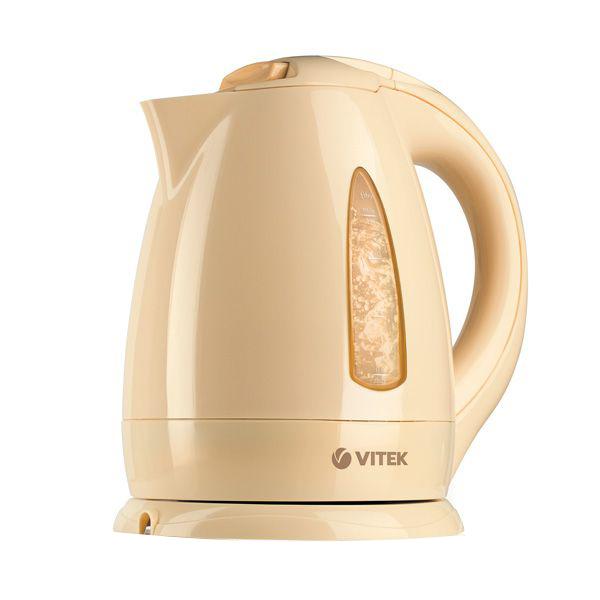 Vitek VT-1120, YellowVT-1120 Y Vitek VT-1120, YellowVT-1120 YОснащение кухни современной техникой – это мечта любой хозяйки! Но начните с малого – с чайника VT-1120! Эта модель прекрасно подходит для семьи из четырех или более человек. Ведь ее объема, который составляет 1,8 литра, достаточно, чтобы вскипятить воду для нескольких чашек чая или кофе. Безопасность использования устройства, простота ухода и безотказность – это лишь небольшая часть преимуществ, которые характерны для данной модели. Купив чайник VT-1120, вы можете установить его в любое место на кухне. Он не займет много пространства, при этом гармонично будет сочетаться с темной кухонной столешницей.