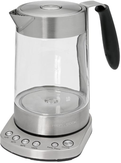 Profi Cook PC-WKS 1020 G электрочайникPC-WKS 1020 G Profi Cook PC-WKS 1020 G электрочайникPC-WKS 1020 GЭлектрочайник Profi Cook PC-WKS 1020 G – это яркое напоминание о лете и легкое приготовление любимых горячих напитков! Современные стильные чайники Profi Cook обладают не только стильным дизайном, но и удобным функционалом, в частности, у многих моделей есть индикатор температуры.