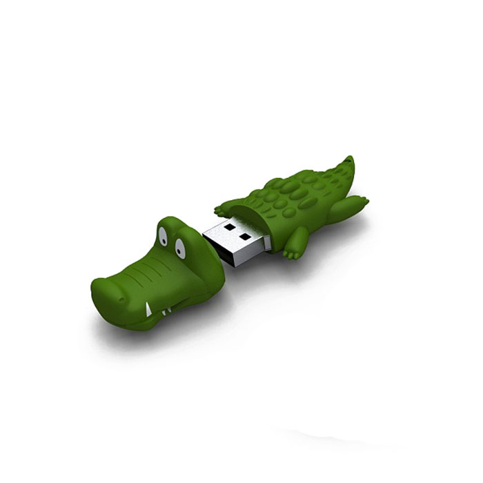 Iconik Крокодил 8GB USB-накопительRB-CROC-8GB Iconik Крокодил 8GB USB-накопительRB-CROC-8GBФлеш-накопитель Iconik Крокодил имеет весьма нестандартный дизайн. Накопитель ударопрочный и защищен резиновым корпусом, а высокая пропускная способность и поддержка различных операционных систем делают его незаменимым. Iconik Крокодил - отличный выбор современного творческого человека, который любит яркие и нестандартные вещи.