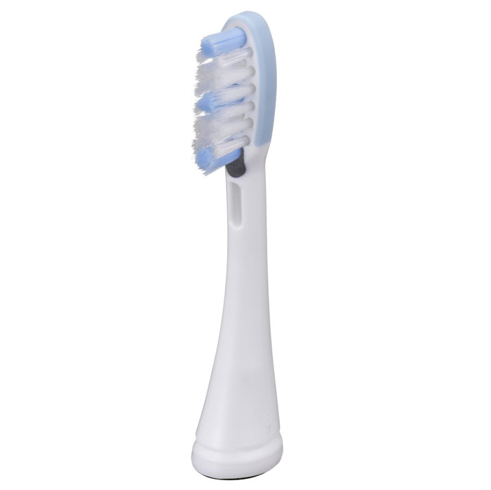 Panasonic WEW0908W830 сменная насадка для EW-DE92WEW0908W830 Panasonic WEW0908W830 сменная насадка для EW-DE92WEW0908W830Ионная щетка для удаления налета Panasonic WEW0908W830 – это сменная насадка для электрической зубной щетки Panasonic EW-DE92 с технологией ионизации. Чистящая головка в процессе работы щетки образует в полости рта активные ионы, притягивающие зубной налет. Это способствует тщательному очищению межзубного пространства и отбеливанию эмали. Полноценный уход за зубами – залог здоровья. Ионная щетка для удаления налета Panasonic WEW0908W830 поможет обеспечить качественную ежедневную заботу о чистоте зубов.