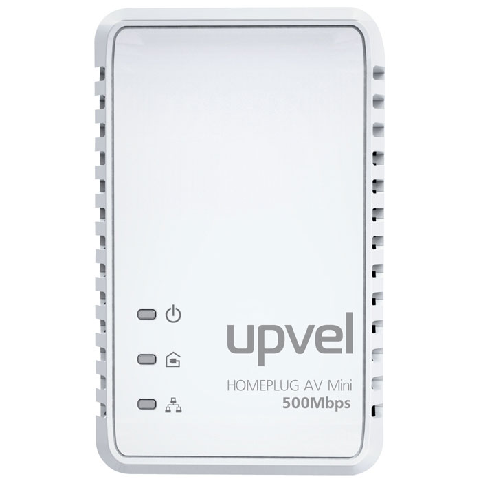 UPVEL UA-251P PowerLine адаптерUA-251P UPVEL UA-251P PowerLine адаптерUA-251PUA-251P соответствует стандарту HomePlug AV и обеспечивает скорость передачи данных 500 Мбит/с по существующей домашней электросети. С кнопкой «Simple Connect» этот адаптер позволяет легко создать домашнюю сеть, не тратя время и деньги на дорогую прокладку кабельных соединений и установку программного обеспечения. Поддержка 128-разрядного аппаратного шифрования AES гарантирует, что связь безопасна и свободна от подслушивания и взлома. UA-251P является лучшим и простейшим решением для того, чтобы объединить в сеть компьютеры, игровые консоли, Blu-Ray плееры или подключить приставку IP TV к роутеру без прокладки новых проводов. Стандарты: IEEE 1901/HomePlug AV Совместим с адаптерами HomePlug 1.0 Удовлетворяет требованиям EuP IEEE 802.3 10/100 Ethernet Поддержка IEEE 802.3az