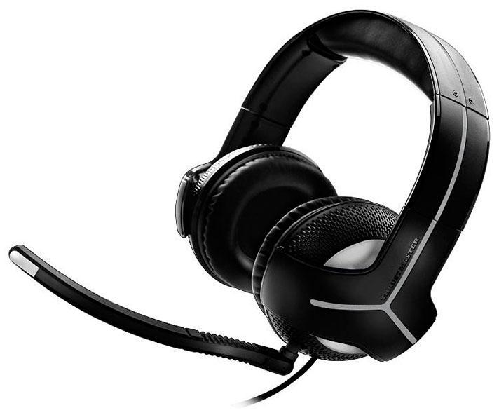 Thrustmaster Y-250CPX игровая гарнитураY250CPX Thrustmaster Y-250CPX игровая гарнитураY250CPXГарнитура Y-250CPX не только предлагает потрясающие аудиохарактеристики, но и обеспечивает комфорт и эффективную пассивную звукоизоляцию благодаря большим и супермягким амбюшурам. Благодаря многофункциональному контроллеру на кабеле длиной 5,20 м она комфортна для ношения и очень удобна в использовании. Этот контроллер — удобное средство для независимой регулировки уровня громкости звуков игры, уровня басов, громкости голосов других игроков и громкости собственного голоса. С его помощью можно вообще выключить канал собственного голоса в наушниках. И конечно, гарнитура оснащена однонаправленным микрофоном превосходной чувствительности. Он спроектирован для фокусировки на звуке собственного голоса и оптимальной коммуникации между членами команды. Микрофон можно снять, и гарнитура легко регулируется под любой размер и форму головы.
