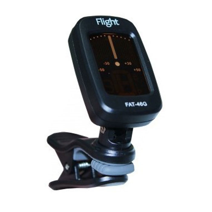 Flight FAT-46G тюнер для гитары прищепкаFAT-46G Flight FAT-46G тюнер для гитары прищепкаFAT-46GТюнер для гитары с авто включением Flight FAT-46G. Тюнер включается и выключается автоматически. Для включения приведите голову тюнера в вертикальное положение. Чтобы выключить тюнер - приведите голову тюнера в горизонтальное положение. Функция энергосбережения автоматически выключает устройство, если оно не используется больше 5 минут. Способ крепления: клипса
