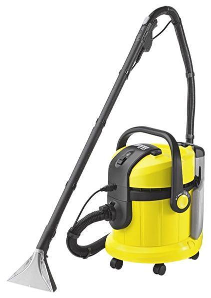 Karcher SE 4002 1.081-140.0 моющий пылесос1.081-140.0 Karcher SE 4002 1.081-140.0 моющий пылесос1.081-140.0Несмотря на ежедневный уход, ковровое покрытие пола со временем становится все более невзрачным. В местах, где больше всего ходят, образуются некрасивые дорожки, которые не удаляются при обычной чистке пылесосом. Поэтому тем, кто хочет сэкономить на дорогостоящей чистке силами специалистов, лучше всего использовать моющие пылесосы Karcher. Моющий пылесос для распыления с экстракцией SE4002 выполняет чистку ковра с проникновением глубоко в поры. Karcher SE 4002 имеет преимущества: использование отдельного бака для чистой воды. Грязная вода не соприкасается с чистой. Моющий пылесос SE4002 гарантирует оптимальную глубокую чистку и комфортную работу. Можно использовать как пылесос сухой уборки. Karcher SE 4002 предназначен для качественной очистки ковров, диванов и полов с твердым покрытием. Удобен в эксплуатации, прост в очистке и хранении. Объем емкости для чистой воды - 4 литра, для грязной - 4 литра.