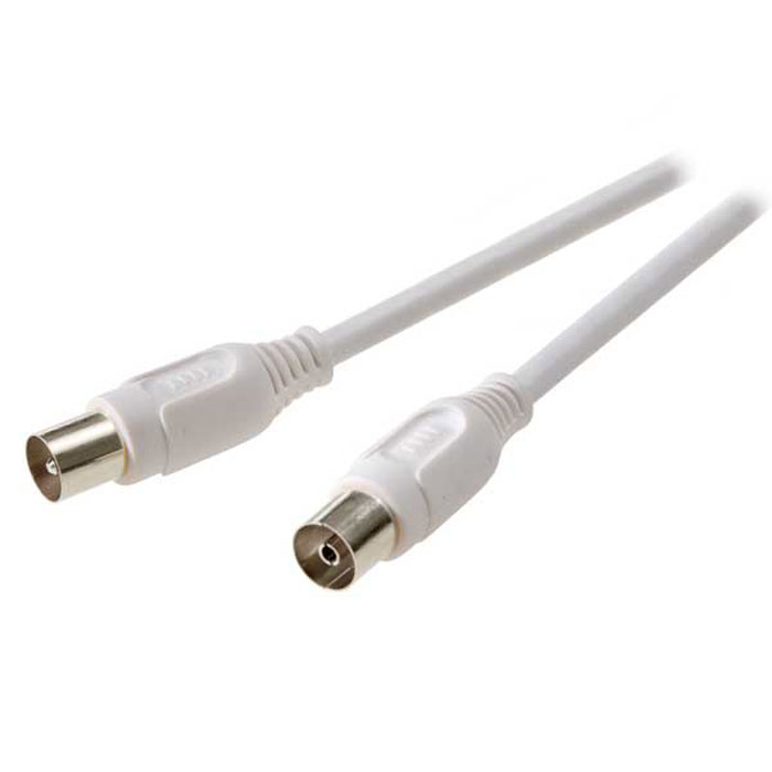 Vivanco кабель антенный 10 м, White43031 Vivanco кабель антенный 10 м, White43031Антенный коаксиальный кабель Vivanco с двойным экранированием предназначен для подключения различного телевизионного оборудования, обладающего соответствующим разъемом.