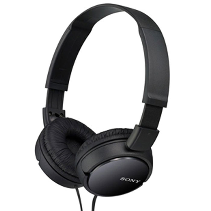 Sony MDR-ZX110, Black наушникиMDR-ZX110 Black Sony MDR-ZX110, Black наушникиMDR-ZX110 BlackSony MDR-ZX110 - качественные мониторные наушники с классическим оголовьем для вашего устройства, надежно прижимающим динамики к ушам и распределяющим нагрузку по всей голове. Удобная «посадка» обеспечивает долгое, комфортное ношение. Внушительных размеров динамики передают чистый звук с выразительными низами и звонкими верхами. Sony MDR-ZX110 отлично подходят как для прослушивания музыки всех жанров, радио, игр, так и для просмотра видеороликов и фильмов. Данная модель совместима с мобильными устройствами, имеющими аудиовыход 3.5 мм.