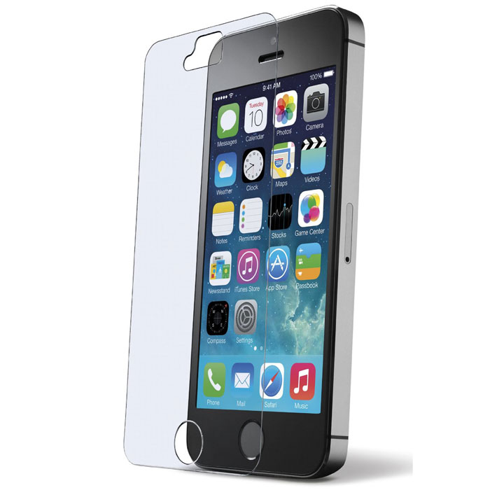 Cellular Line Second Glass защитное стекло для iPhone 5TEMPGLASSIPH5 Cellular Line Second Glass защитное стекло для iPhone 5TEMPGLASSIPH5Cellular Line Second Glass - прочная защитная пленка для вашего смартфона. Обеспечивает более высокий уровень защиты по сравнению с обычной пленкой. При этом яркость и чувствительность дисплея не будут ограничены. Препятствует появлению воздушных пузырей и надежно крепится на экране устройства.