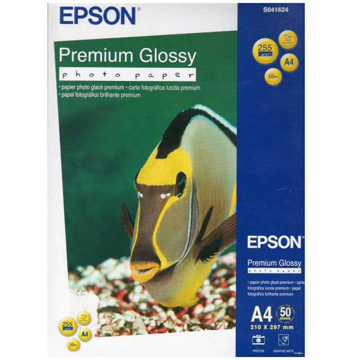 Epson Premium Glossy Photo Paper (C13S041624) фотобумага, 50 листовC13S041624 Epson Premium Glossy Photo Paper (C13S041624) фотобумага, 50 листовC13S041624Высококачественный материал Epson Premium Glossy Photo Paper на бумажной основе с глянцевым полимерным покрытием предназначен для печати изображений профессионального качества - фотографий, интерьерной графики. Толщина (мм): 0.27 Прозрачность: 96% Яркость: 97%