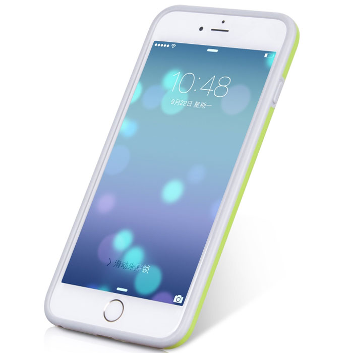 Hoco Coupe Series Double Color чехол-бампер для iPhone 6 Plus, GreenR0007623 Hoco Coupe Series Double Color чехол-бампер для iPhone 6 Plus, GreenR0007623Чехол-бампер Hoco Coupe Series Double Color для iPhone 6 Plus гарантирует надежную защиту корпуса вашего смартфона от внешнего воздействия. Чехол изготовлен из качественного термопластика (TPU) и поликарбоната (PC) и имеет необходимые отверстия для разъемов и кнопок.