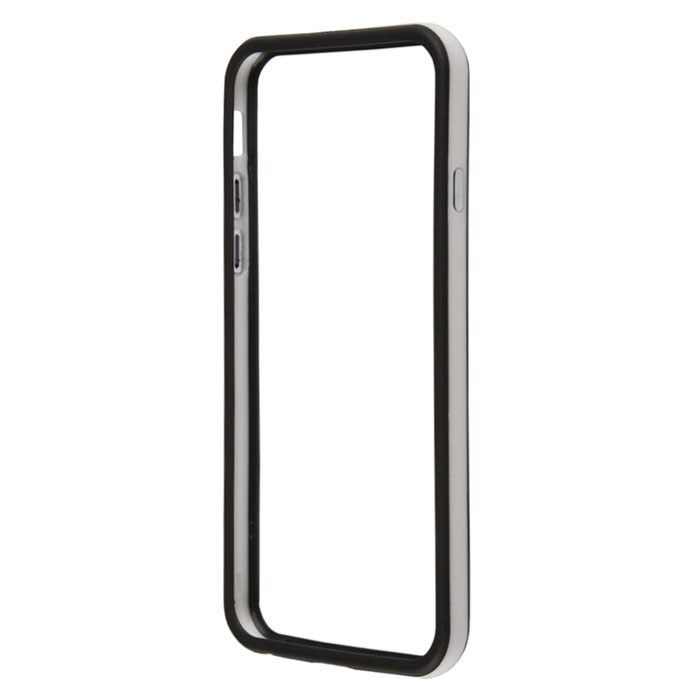 Liberty Project Bumpers чехол-накладка для iPhone 6, White BlackR0006709 Liberty Project Bumpers чехол-накладка для iPhone 6, White BlackR0006709Чехол-накладка Liberty Project Bumpers для iPhone 6 защитит ваш гаджет от механических повреждений. Чехол имеет свободный доступ ко всем разъемам и клавишам устройства.
