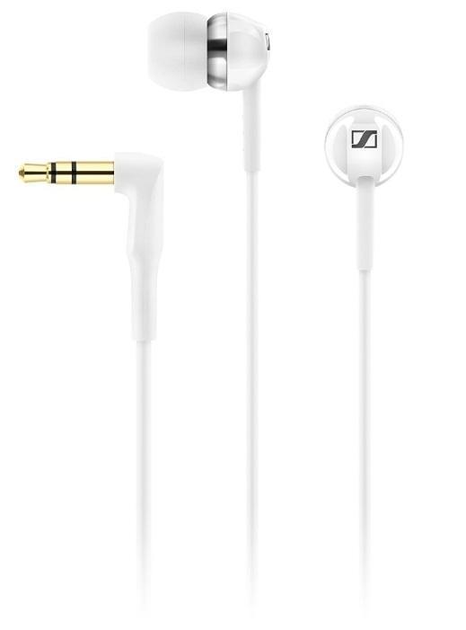 Sennheiser CX 1.00, White наушники506084 Sennheiser CX 1.00, White наушники506084Новые наушники Sennheiser CX 1.00 предлагают мощное звучание с глубокими НЧ. Миниатюрный размер гарантирует дополнительный комфорт. Эффективную защиту от шума обеспечивает набор из 4-х пар ушных адаптеров разного размера (XS, S, M, L). Готовы к использованию с любыми портативными устройствами воспроизведения.